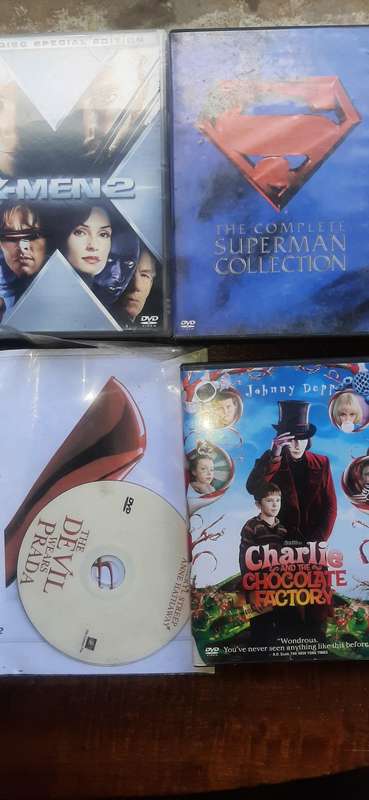 Selection of 24  dvd's movies of all sorts. Look at pics.