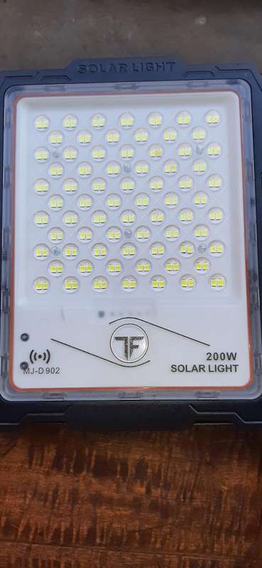 Solar Led street light and solar 200w led food light.