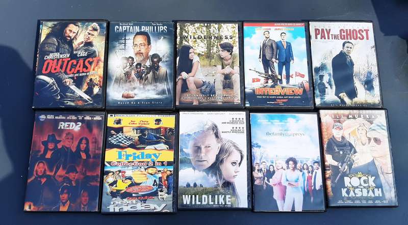Set of 20 dvd's.