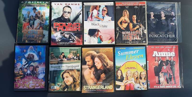 Set of 20 dvd's. Description on photos.