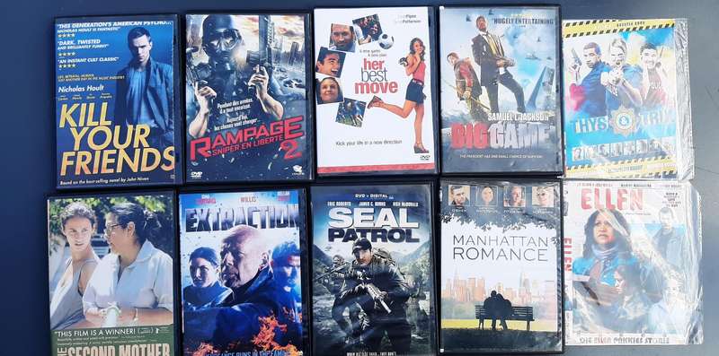 Set of 20 dvd's. Description on photos.