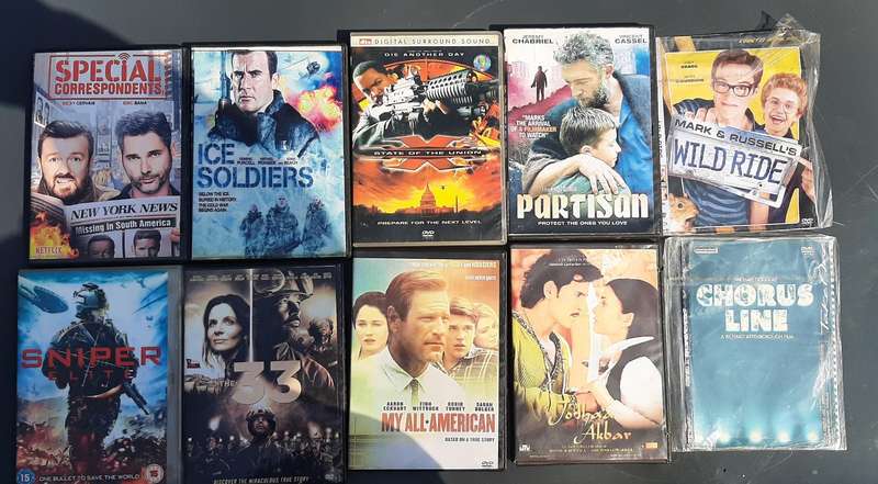 Set of 20 dvd's. Description on photos.