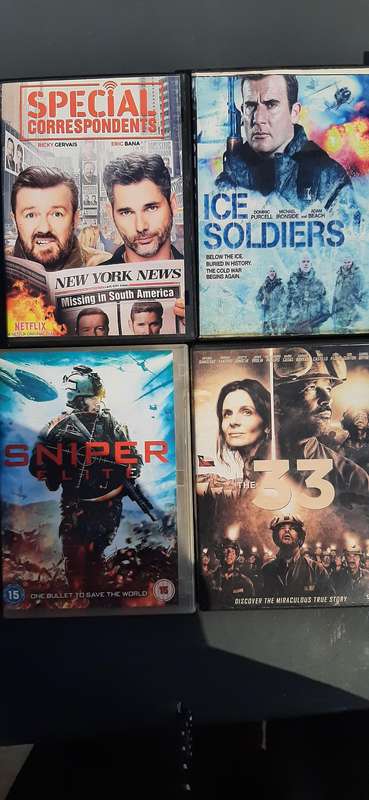 Set of 20 dvd's. Description on photos.