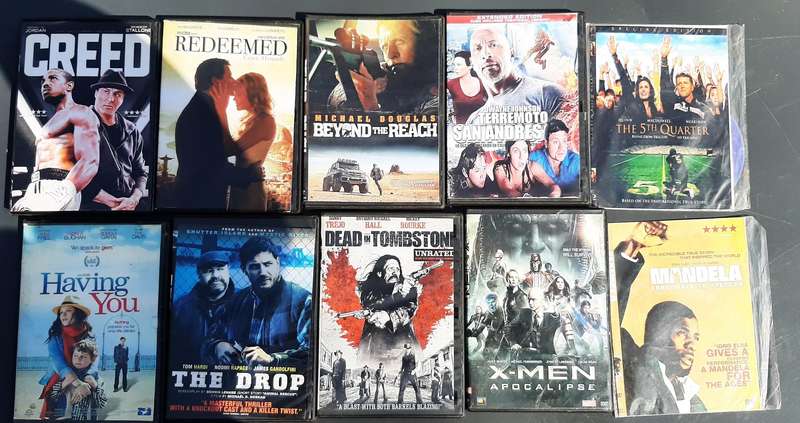 Set of 20 dvd's. Description on photos.