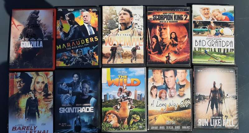 Set of 20 dvd's. Description on photos.