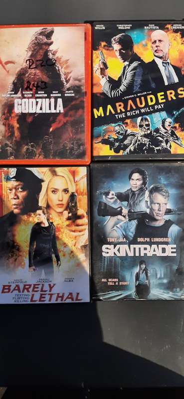 Set of 20 dvd's. Description on photos.