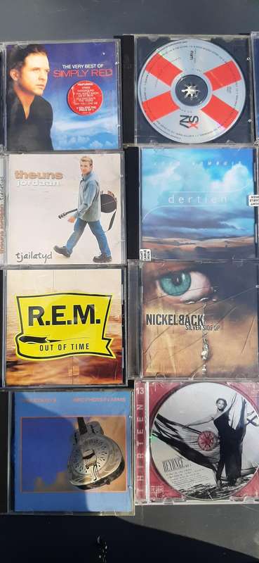 Set of 20 musical cd's.Description on photos.