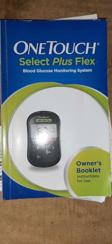 One touch select plus flex blood pressure and glucose tester