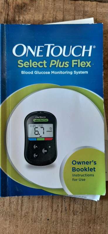 One touch select plus flex blood pressure and glucose tester