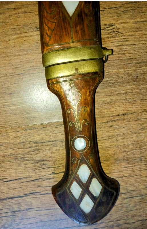 Ceremonial turkish sword with scabbard