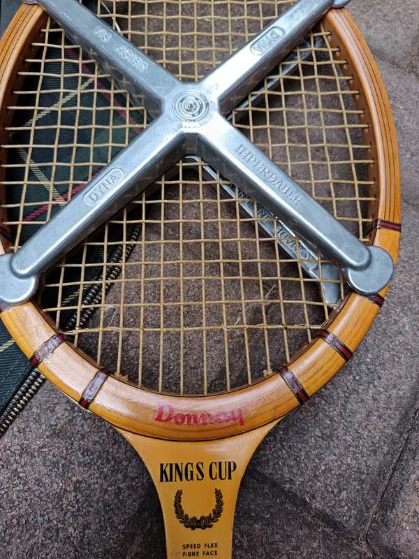 Vintage tennis racket