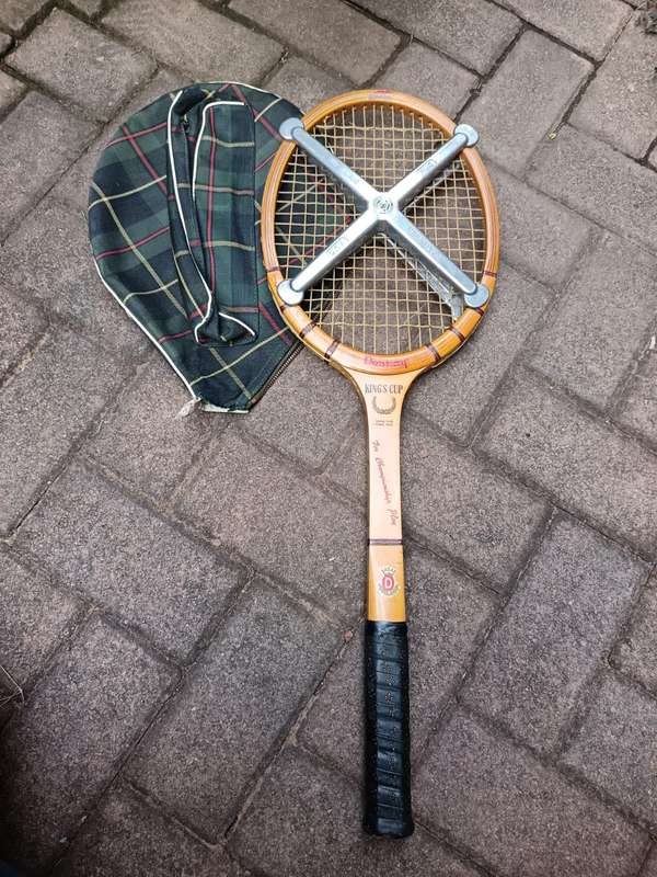 Vintage tennis racket