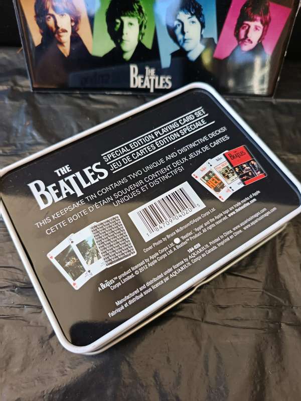 Beatles playing cards collection