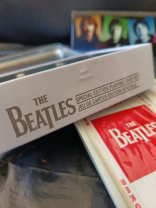 Beatles playing cards collection