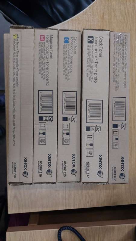 Xerox 7835 Full set Toner
