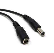 DC (Male) To DC (Female) Extension Cable 2m