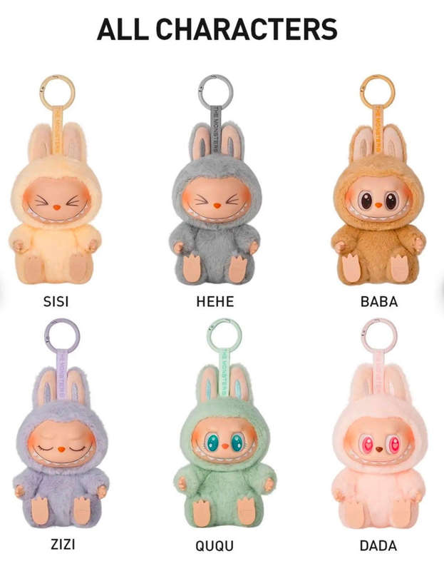 Pop Mart Labubu Doll Box of 6