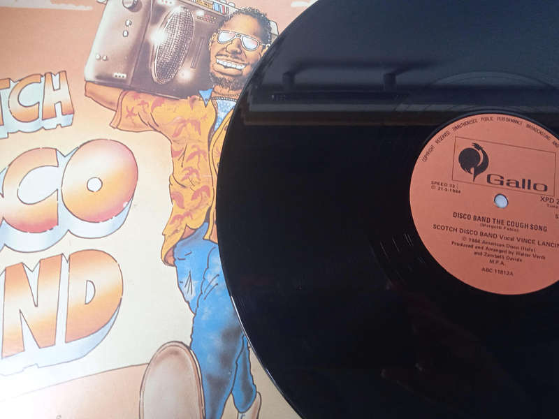 Scotch Disco Band  - The Cough Song LP Vinyl Record