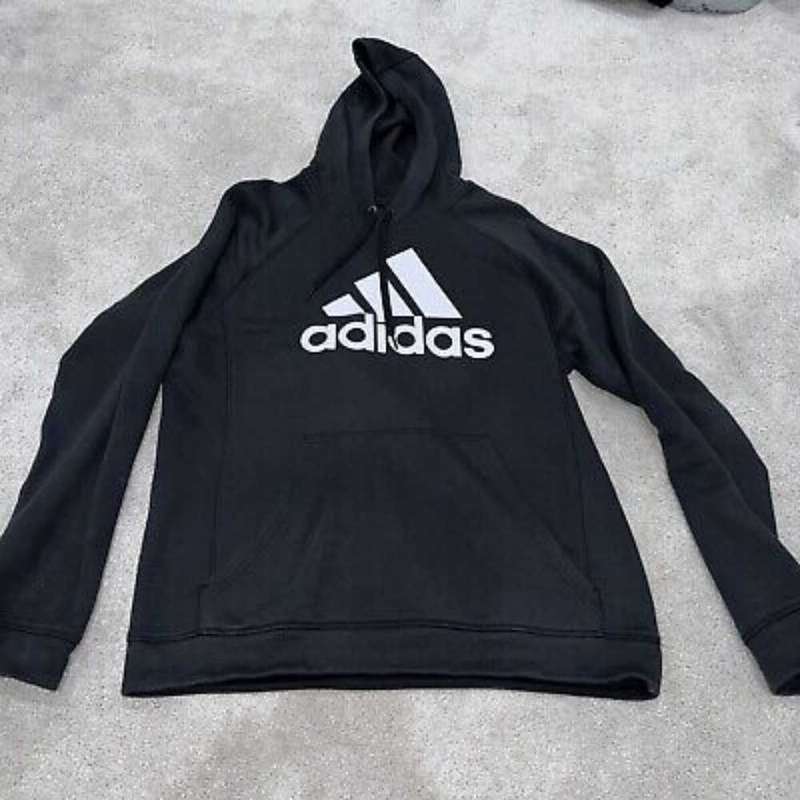 adidas Mens's Big Logo Hoodie