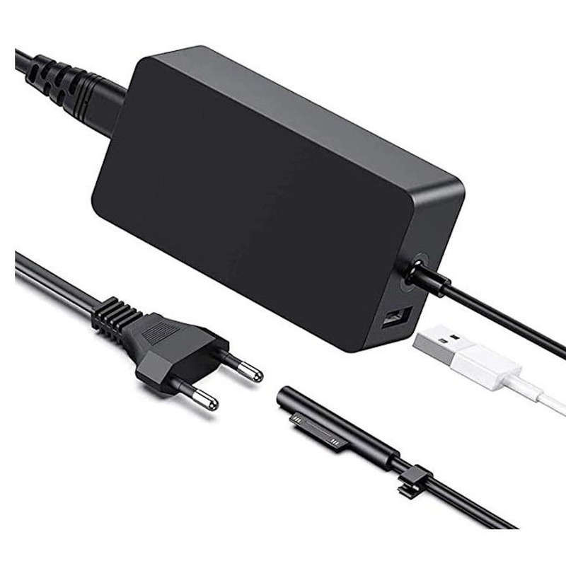 Comways Replacement Charger For Microsoft Surface Pro / Go 15V 2.58A 44W