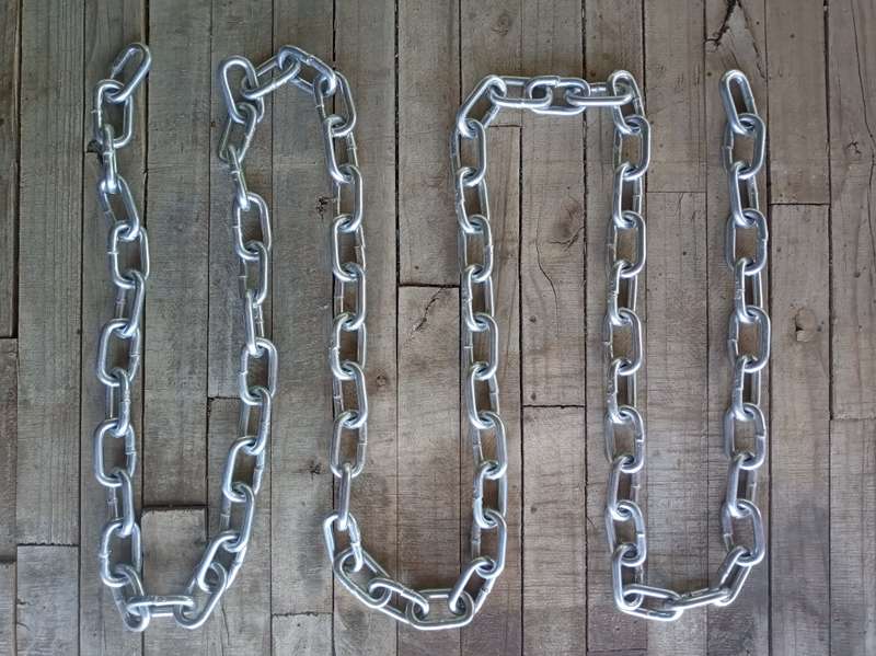 8mm Chain 50x30mm - 3m Length
