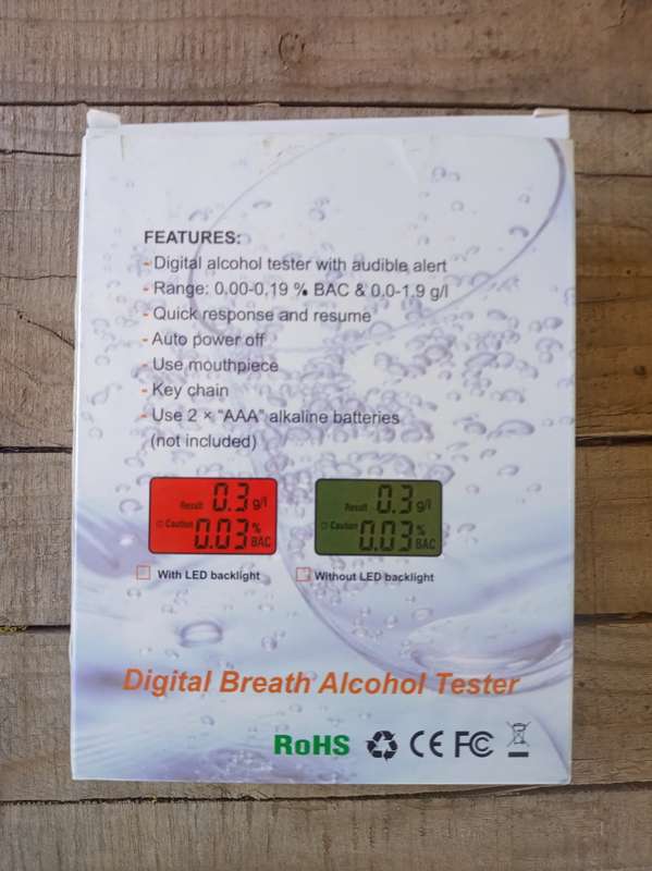 Digital Breathalyser