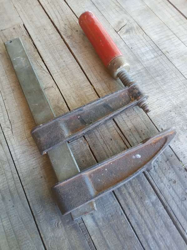 2 x 250mm Sliding Bar Clamps