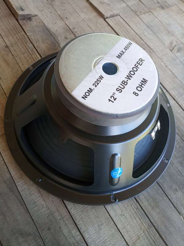 12" 450w 8ohm Subwoofer