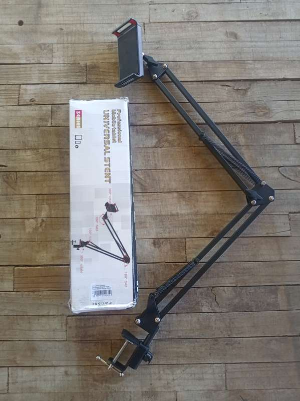 Adjustable Bracket for Phone, Tablet, Camera, Mic etc