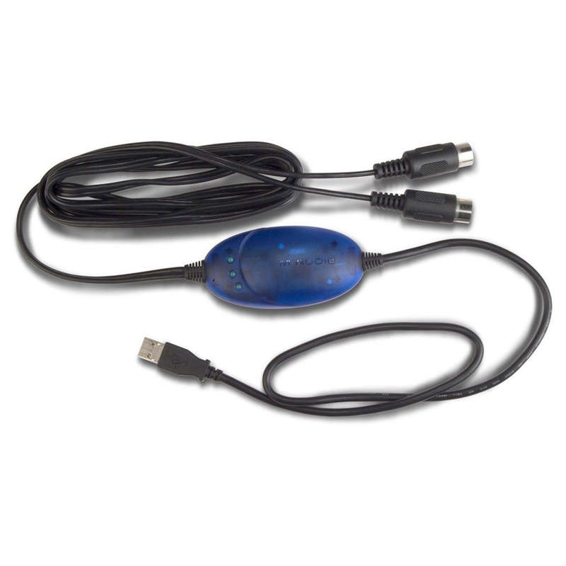 M Audio UNO 1 IN 1 Out USB Bus Powered Midi Interface