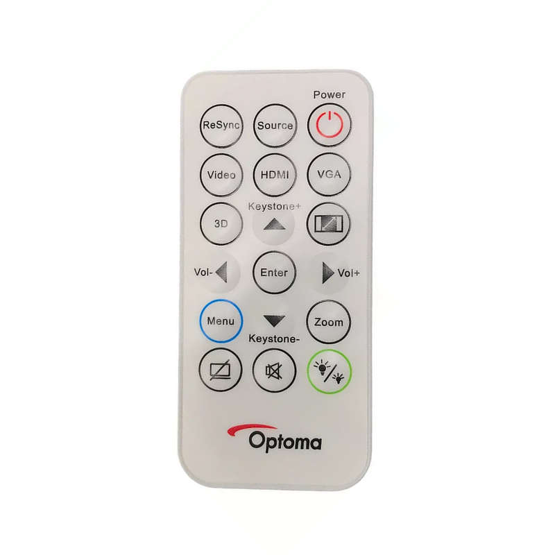 Replacement Remote Control for Optoma DAESSGL DAESSGN DAEXSGL DS344 DS346 DW345