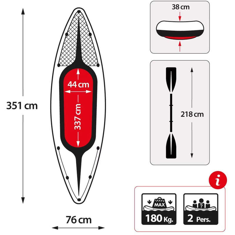 Intex Challenger K2 Kayak