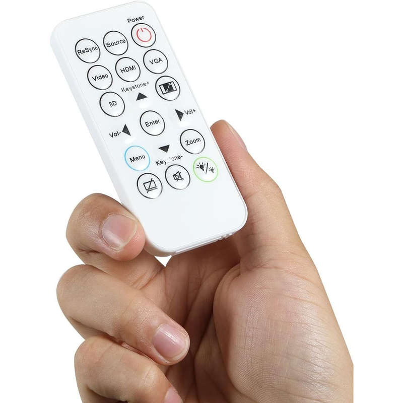 Replacement Remote Control for Optoma DAESSGL DAESSGN DAEXSGL DS344 DS346 DW345