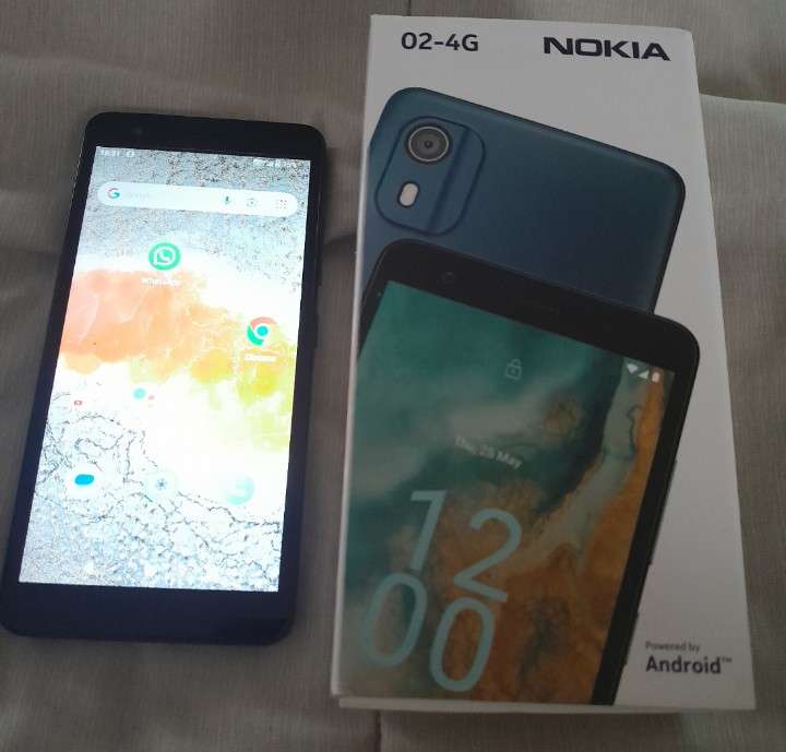 NOKIA 02-4G ANDROID PHONE IN PRISTINE CONDITION network locked vodacom