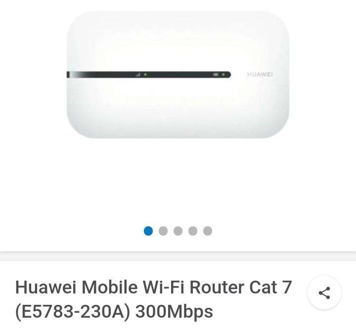 Huawei mifi router CAT 7 (E5783 230A) 300mbps