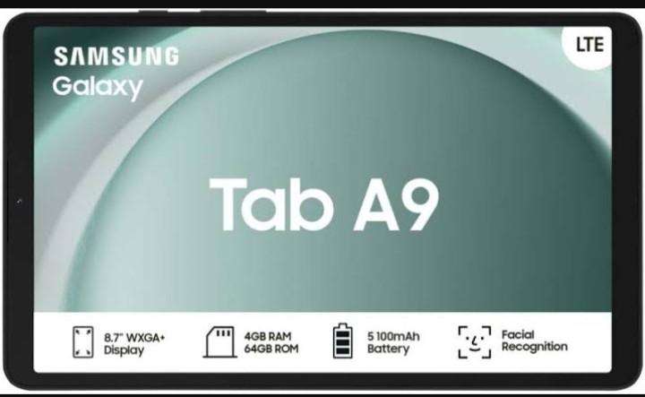 Samsung galaxy TAB A9 4GB RAM 64GB STORAGE NEW