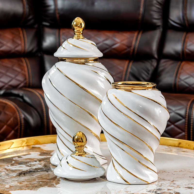 KC Furn  Green Radiance Vase Set