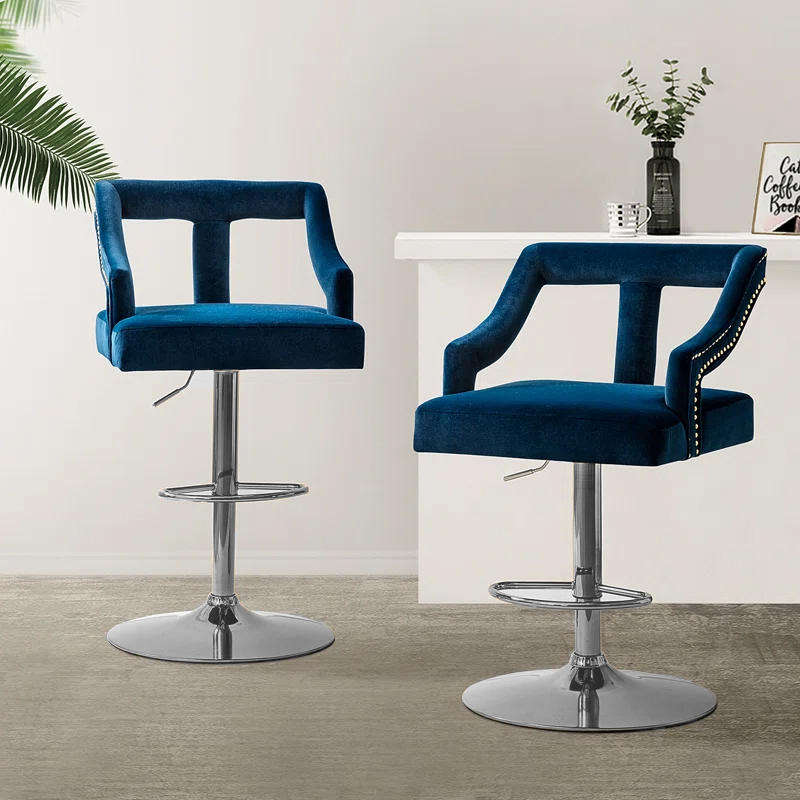 KC FURN  Errica Set of 2 Adjustable Height Stools