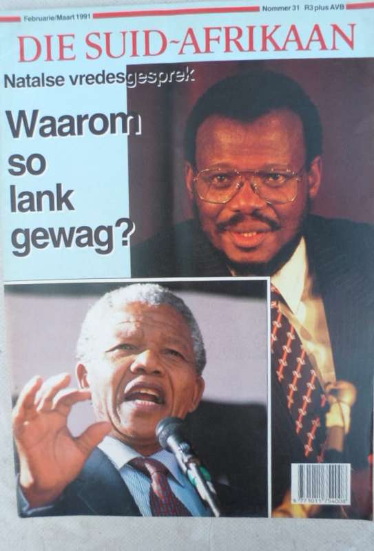 Die Suid-Afrikaan. Tydskrif.  Feb/Maart 1991.