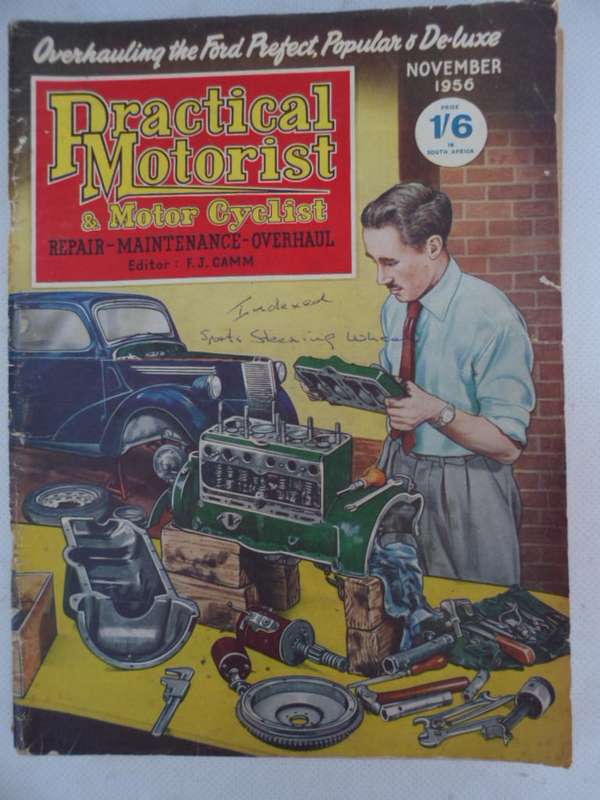 Practical Motorist & Motor Cyclist Magazine. November 1956.