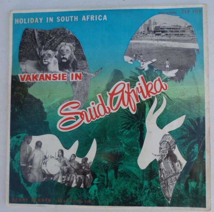 Vakansie in Suid-Afrika. Vinyl LP.  10".  33 RPM. Baie Skaars!!