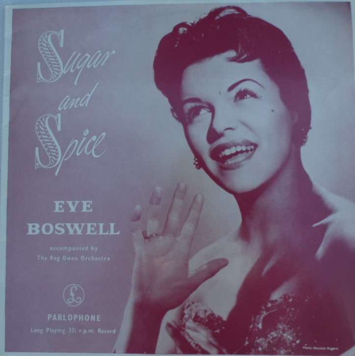 Sugar and Spice - Eve Boswell. Vinyl LP.  10".