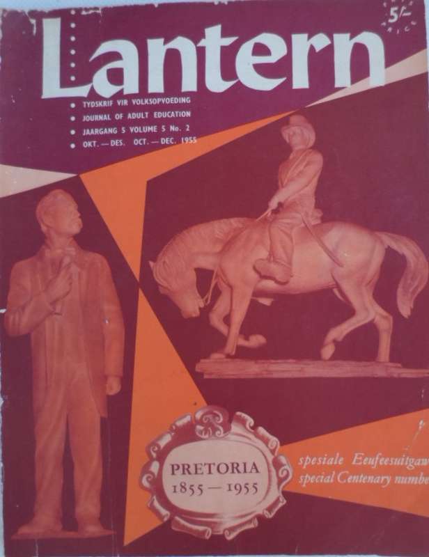 Lantern Tydskrif. Pretoria Spesiale eeufees uitgawe. 1955.