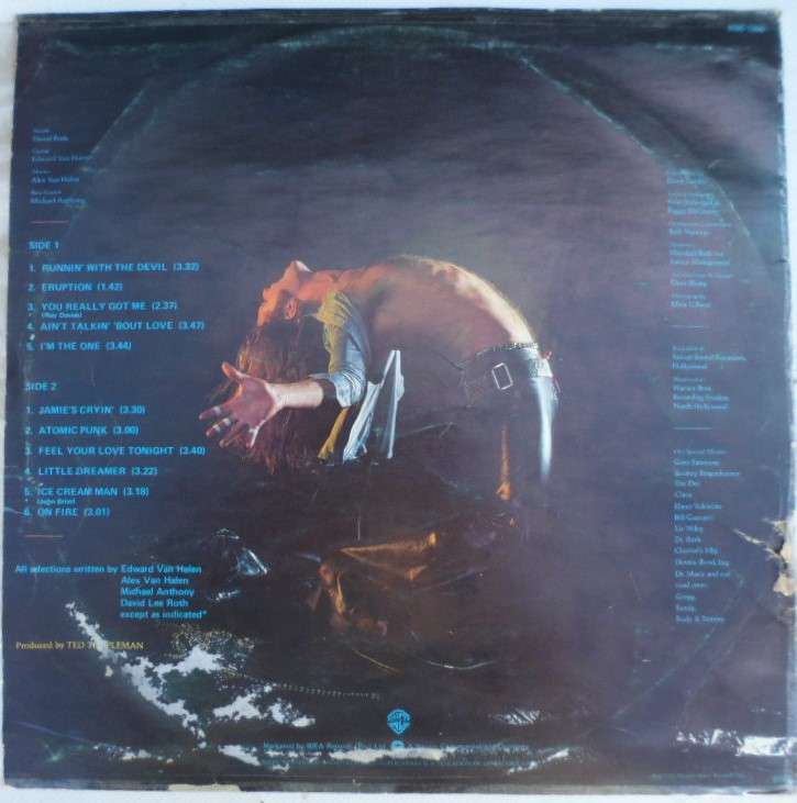 Van Halen. Vinyl LP.