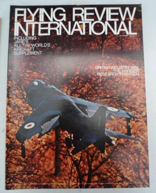 Flying Review International. Sept 1969. Magazine.  Military and Civilian.