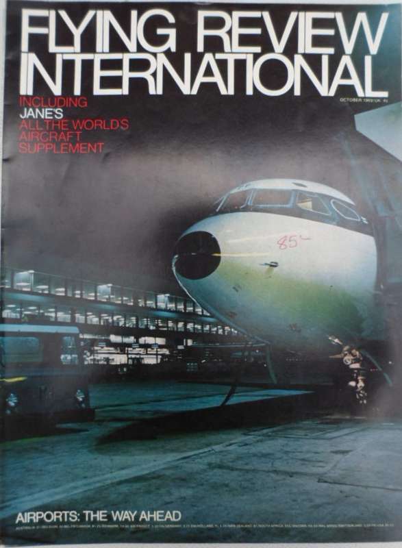 Flying Review International. Oct 1969. Magazine.  Military and Civilian.