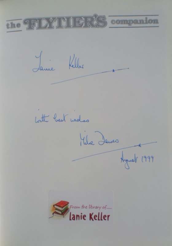 The Flytier's Companion. Mike Dawes. Signed by author.