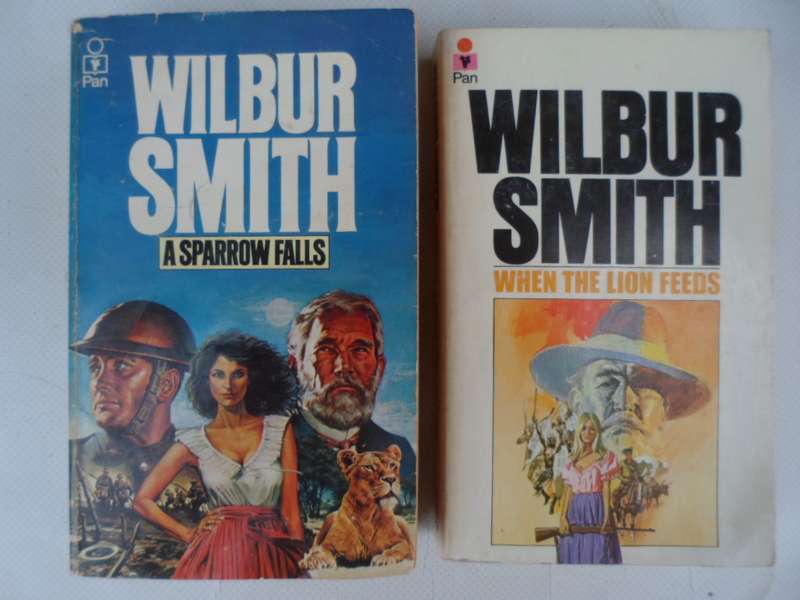 2 Sean Courtney novels - Wilbur Smith.  One price for both.