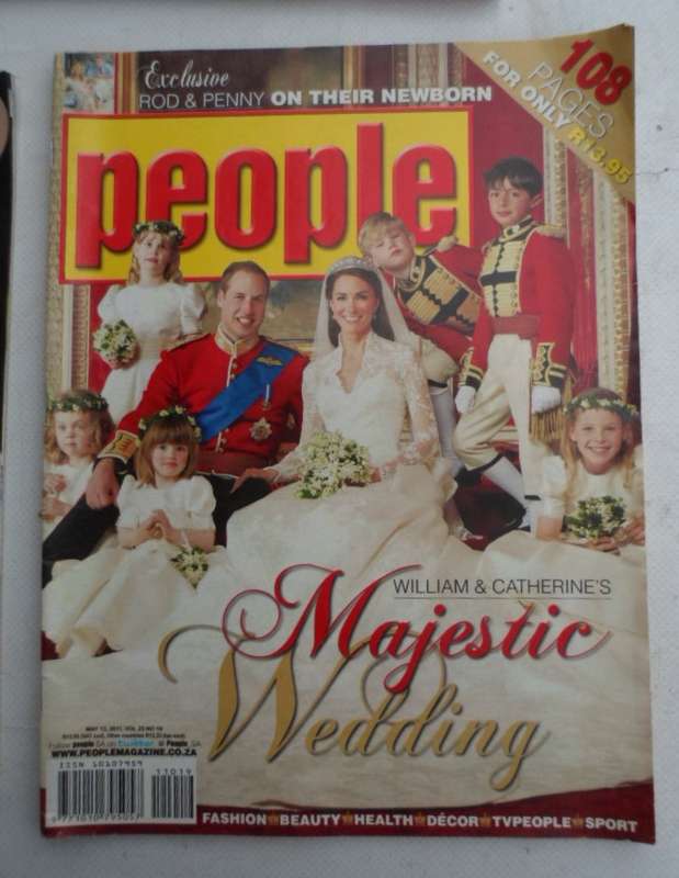 People Magazine with special Royal Wedding. William & Kate.