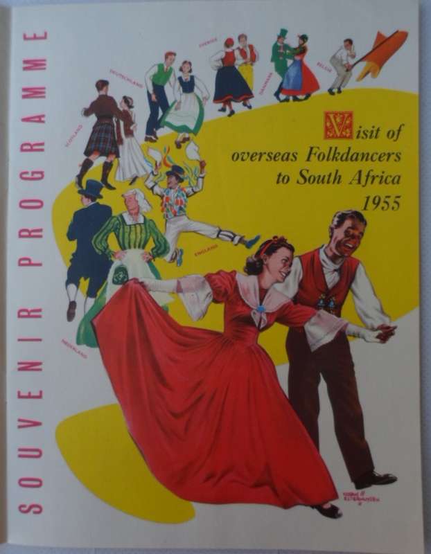 Pretoriase Eeufees. Volkspele en Volksdanse. Nov 1955. Skaars!!